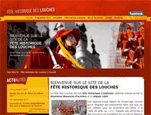 Tablet Screenshot of fete-des-louches.com
